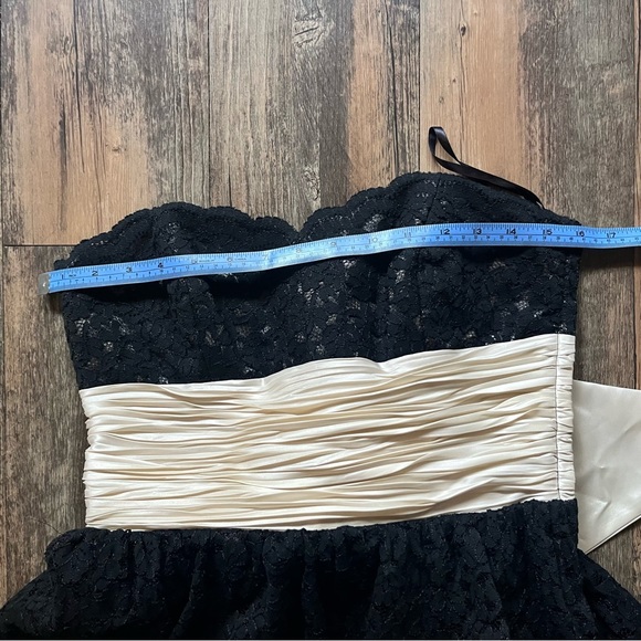 Betsy Johnson Party Dress Mini Strapless Bow Tulle sz 6 - Picture 2 of 14